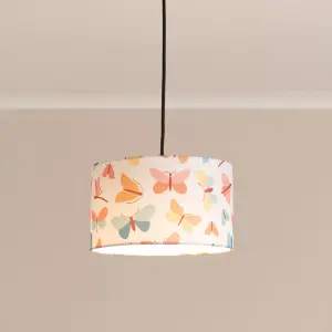 ValueLights Kids Butterfly Easy Fit Ceiling Light Shade - Bulb Included