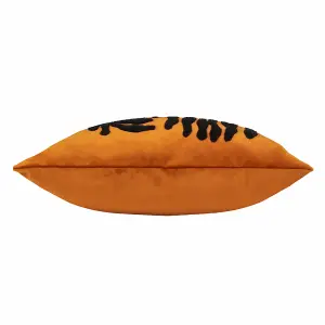 furn. Maldive Botanical Velvet Tufted Feather Filled Cushion