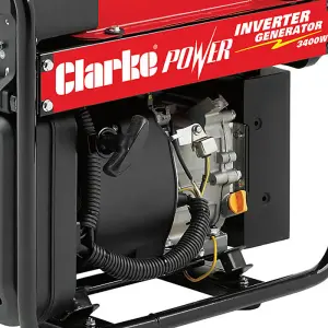 Clarke IG3500AF 3.4kW Open Frame Petrol Inverter Generator