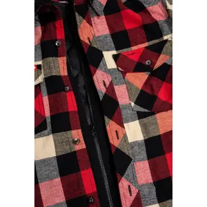 Hard Yakka - Quilted Flannel Shacket - Red - Jacket