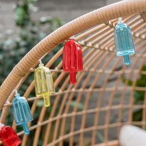 ValueLights Set of 20 Multi Coloured Ice Lolly Outdoor Garden Solar String Lights