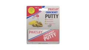 Pratley Quick Set Adhesive Epoxy Putty 100g (10 Packs)