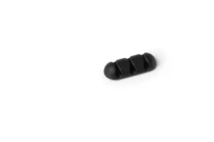 Durable CAVOLINE Cable Management 3 Desk Tidy Clips - 2 Pack - Graphite