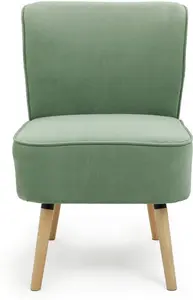 Habitat Eppy Fabric Accent Chair - Mint Green