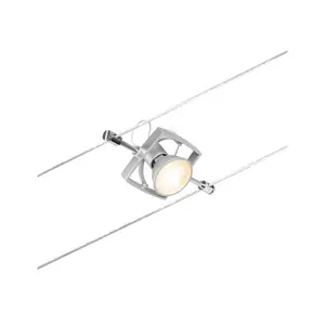 Corduo Track Head Matt Chrome / 5.5cm H x 7.5cm H x 7.5cm D