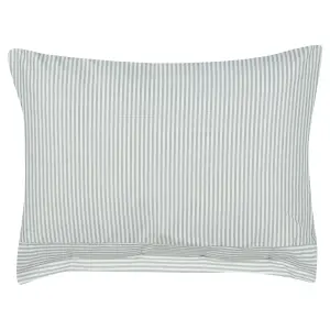 Throw Cushion SEBRINE 40 x 60 cm Striped Mint Green