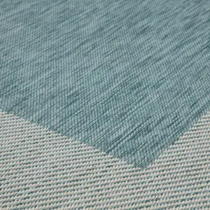 Ecology Collection Outdoor Rugs in Aqua  200AQ