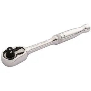 Draper 60 Tooth Micro Head Reversible Ratchet, 1/4" Sq. Dr. 26517