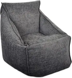 rucomfy Weave Chair Beanbag - Slate Grey