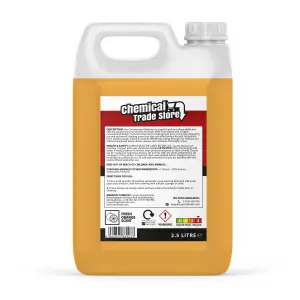 Chemical Trade Store - Concentrated Washing Up Liquid - Orange - 2.5 Litre