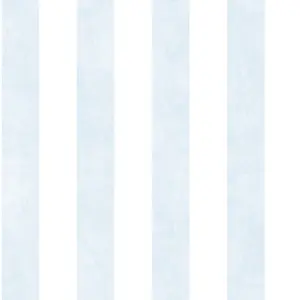 Galerie Simply Stripes 3 Blue Textured Stripe Smooth Wallpaper