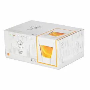 Bormioli Rocco - Ypsilon Double Whisky Glasses - 340ml - Pack of 6