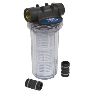 Sealey Inlet Filter For Surface Mounting Pumps With Screw Top Lid 2 Litres WPF2