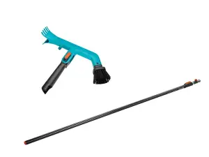 Gardena CombiSystem Gutter Cleaning Brush & Telescopic Pole