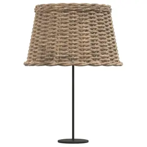 Lamp Shade Brown / 30cm H x 50cm W x 50cm D