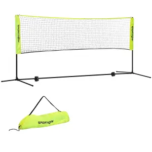 SPORTNOW 3m Badminton Net, Adjustable Sports Net for Tennis, Volleyball