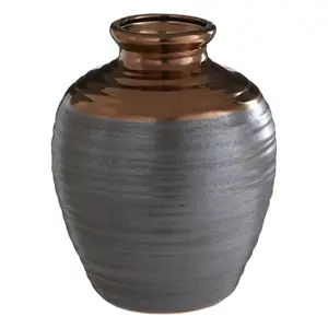 Interiors by Premier Zamak Large Barrel Vase