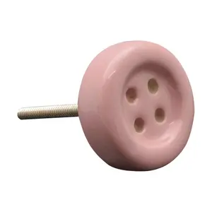 Nicola Spring - Ceramic Cabinet Knob - Button