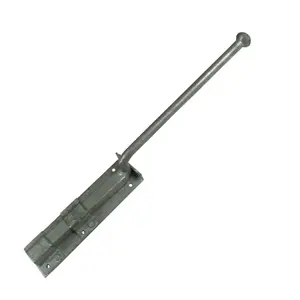 Monkey Tail Drop Down Bolt 18" Galvanized (Heavy Duty Garage Door)