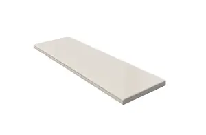 Johnson Tiles Tangier Ivory Gloss Ceramic Indoor Wall Tile, Pack of 54, (L)245mm (W)75mm