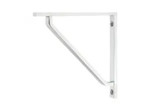 Polished Chrome Barton Shelf Bracket (150mm x 150mm)