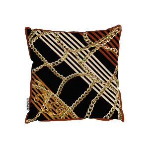 Cushions - Chains & Stripes (Cushion) / 45cm x 45cm