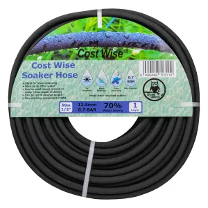 garden automatic irrigation/watering 50m soaker hose/porous/dripline/leaky pipe