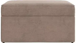 DUSK Soho Ottoman Storage Pouffe - Sand