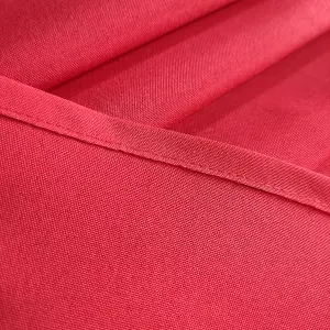 Neel Blue Polyester Tablecloth Rectangular 70"x144" - Red 10 pieces