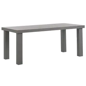 Garden Table Concrete Grey TARANTO