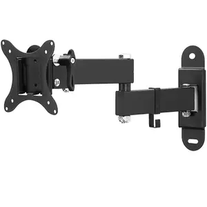 TV Bracket - extendable, swivel and tilt, for 10 - 26 inch televisions - black