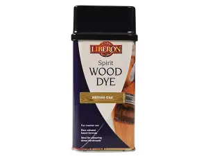 Liberon Spirit Wood Dye Medium Oak 250ml