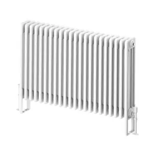 Braxton White Quadruple Horizontal Column Radiator - 600x1010mm