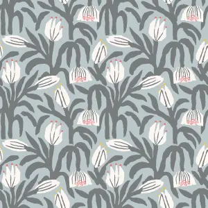 Hoopla Walls Chunky Flower Summer Shower Smooth Matt Wallpaper