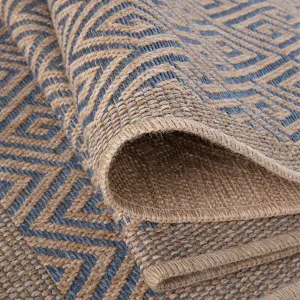 Nature Collection Outdoor Rug in Blue  5100B