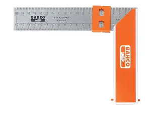 Bahco - 9048-300 Aluminium Block & Steel Try Square 300mm (12in)