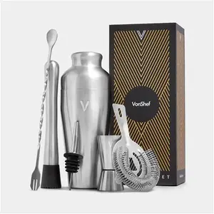 Parisian Silver Cocktail Set 6Pc