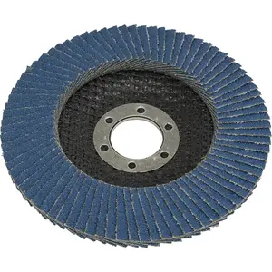 High-Performance 115mm Zirconium Flap Disc with 22mm Bore - 80 Grit for Surface Preparation