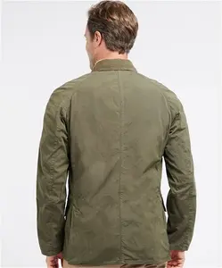 Men's Barbour Ashby Casual Jacket - Olive - UK: L