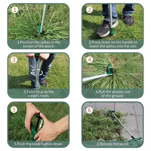 Manual Weed Removal Tool - Stamp Up Weed Puller