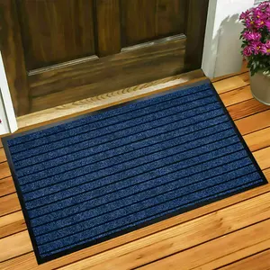 Nakale Halway Kitchen Doormat Brown / Rectangle W40 x L60 cm