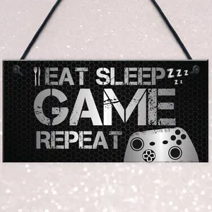 Funny Gaming Sign Gift For Son Dad Brother Christmas Birthday Gift Idea Gamer Gift