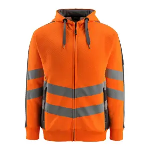 Mascot Safe Supreme Corby Hoodie (Hi-Vis Orange/Dark Anthracite)  (Large)