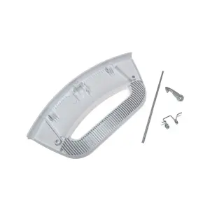 Hotpoint Washing Machine Door Handle Kit Assembly Polar White Futura by Ufixt