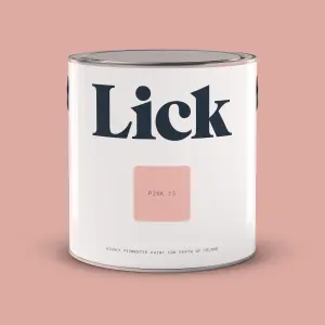 Lick Pink 13 Eggshell Emulsion paint, 2.5L