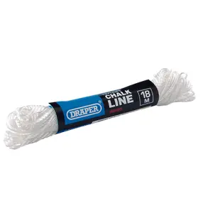 Draper Nylon Chalk Line, 18m, White 86920