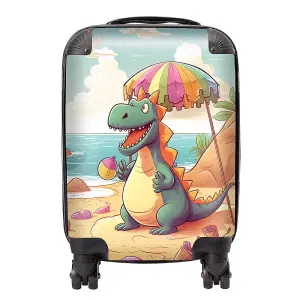 Dragon On A Beach Holiday Suitcase - Mini Cabin