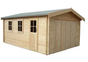 Shire 17x14 Bradenham Wooden Garage - Assembly service included