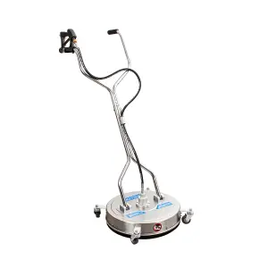 POLLOR Surface Cleaner Stainless Steel Rotary 3/8" QC 20 inch Pressure Washer 4000 PSI, Pavement Patio Driveway Cleaning