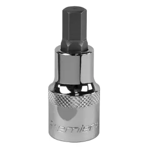 Sealey Hex Socket Bit 9mm 1/2" Square Drive Forged Chrome Vanadium Steel SBH021